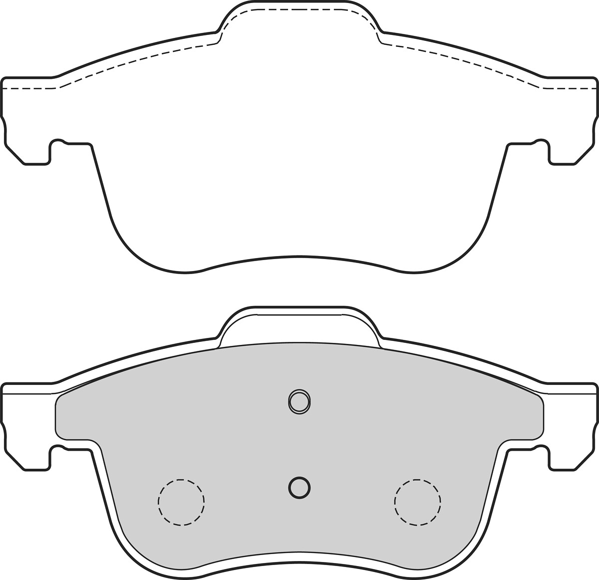 BRAKE PADS FIRST FIAT DOBLO CARGO FR